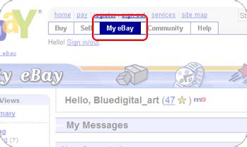 eBay: All About My eBay.
